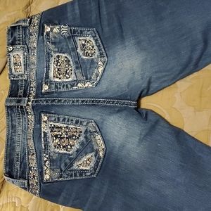 MissMe jeans size 29 mid-rise straight